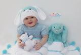 Crochet hat pattern Bunny ears