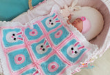 Crochet Bunny Blanket pattern