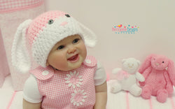 Bunny hat crochet pattern