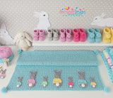 Crochet Bunny Blanket Pattern