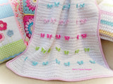 Butterfly blanket crochet pattern