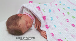 Butterfly blanket crochet pattern