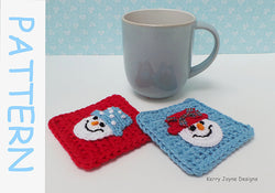 crochet coaster pattern