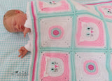cat crochet blanket