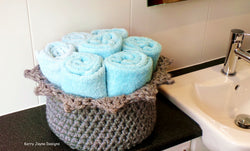 Crochet basket pattern