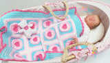 baby heart blanket