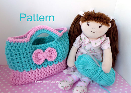 Cutie Bow Bag Crochet Pattern