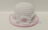 Flower hat crochet pattern