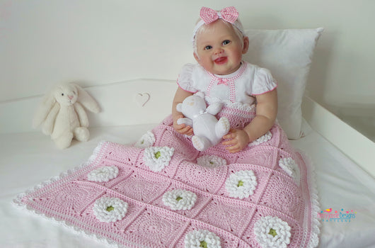 Crochet blanket Pattern By Kerry Jayne Designs