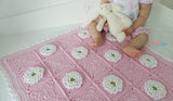 Delightful Dahlia Blanket Crochet Pattern