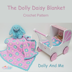 Daisy blanket crochet pattern