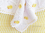 Crochet granny square blanket pattern