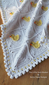 Crochet baby blanket pattern