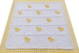 Duck blanket crochet pattern