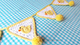 crochet Duck bunting pattern