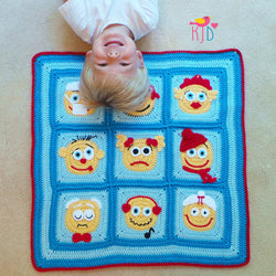 Emoji Blanket USA