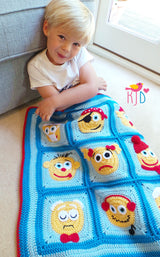 Emoji Blanket UK