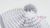Pom pom hat crochet pattern