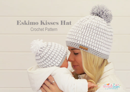 Eskimo Kisses crochet Hat Pattern