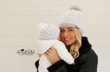 Mother and baby hats