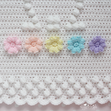 Popcorn Flower Blanket