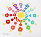 Flower applique crochet pattern UK