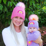 Rainbow hat Crochet Pattern
