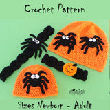 Halloween hat crochet pattern