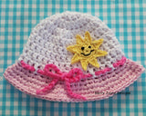 Summer hat crochet pattern