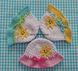 Crochet sun hat pattern