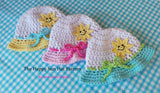 Sun hat crochet patterns