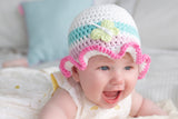 Sunny Ruffles crochet hat Pattern