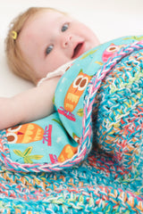 Reversible crochet blanket pattern