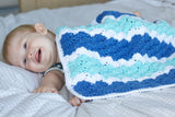 Boy or girl baby blanket pattern