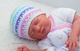 Ice Cream Baby Hat Crochet Pattern  