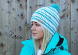 Winter hat crochet pattern