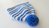 Pompom hat crochet pattern