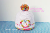 Jelly Tots Crochet Hat pattern