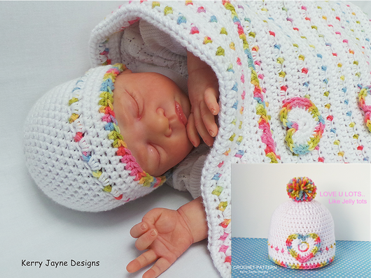 Jelly Tots Baby Blanket Pattern
