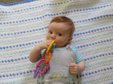 Crochet baby blanket pattern