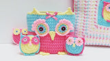 Owl basket crochet pattern