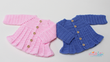 Baby cardigan crochet pattern