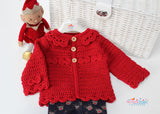 Bow Cardigan crochet pattern