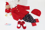 Little Bow Cardigan Crochet pattern