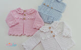 Newborn Cardigan Crochet Pattern