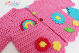 childrens cardigan crochet pattern