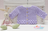 Baby coat crochet pattern