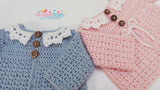 Patterns for baby crochet cardigans