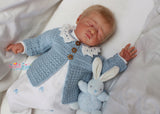 Baby boy cardigan crochet Pattern