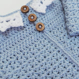 Baby crochet cardigan pattern
